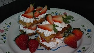 Strawberry Strudel Recipe  Puff Pastry Strawberry Strudel Recipe  Quick And Easy Dessert Recipe [upl. by Moseley876]