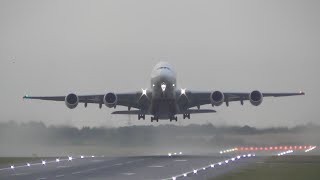 Early Morning Plane Spotting at Birmingham Intl Airport BHX [upl. by Eerdua]