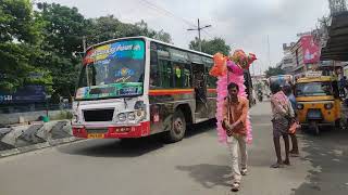 Coimbatore Railway Station to Isha Foundation through Bus  14 D  Type of Buses  अपना प्रभात [upl. by Jerman844]