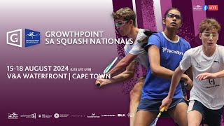 Squash SA Nationals Juniors Day 4 Part 1 [upl. by Gerstein]