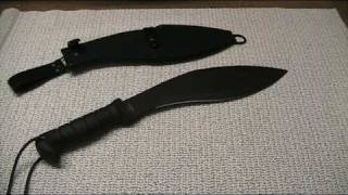 KABAR Kukri Machete review Make Your Own Trail [upl. by Lupe]