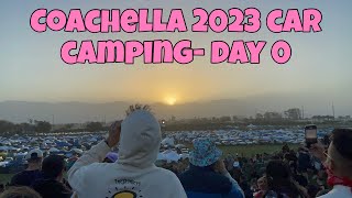 Coachella 2023 Car Camping Day 0 [upl. by Ettevets]