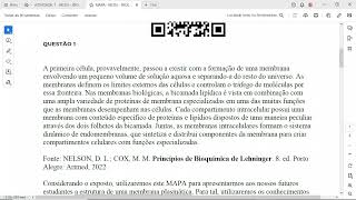 A primeira célula provavelmente passou a existir com a formação de uma membrana envolvendo um pequ [upl. by Ontine]