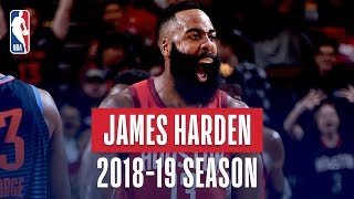 James Hardens Best Plays From the 201819 NBA Regular Season [upl. by Wald940]