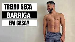 TREINO DE ABDÔMEN E INFERIORES  PROJETO SECA BARRIGA [upl. by Akerdnahs]