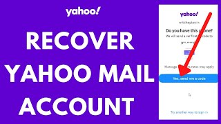 How to Recover Yahoo Mail Account 2021  Reset Yahoo Password [upl. by Rennob]