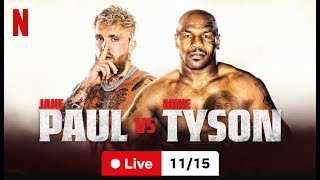 🔴 JAKE PAUL VS MIKE TYSON LUTA COMPLETA 1511 AO VIVO 🔴 [upl. by Nevram]