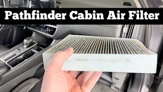 Changing Cabin Air Filter 2018 Nissan Frontier Quick and Easy [upl. by Suirtemed]