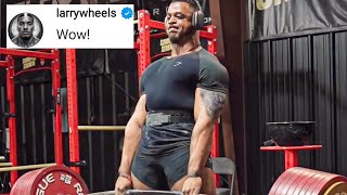 Jamals Deadlift Shocked Larry Wheels [upl. by Angy]