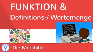 Funktion Variable Definitionsmenge Wertemenge  Was ist das alles  Analysis 2 [upl. by Nileve]