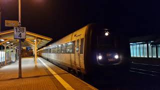 Dänische Staatsbahn  DSB Baureihe MF IC3 Gumminase  IC 392 ➡️ Kopenhagen  Ausfahrt in Schleswig [upl. by Garnet204]