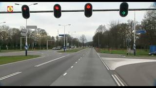 Stoplicht op N65 bij Helvoirt massaal genegeerd [upl. by Nhor]