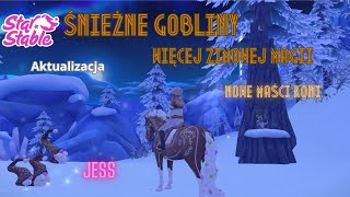 Śnieżne gobliny zimowe wyzwania yeti i nowe maści koni  Aktualizacja  Jess SSO  Star Stable [upl. by Euqor]