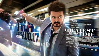 The GOAT Trailer  Yuvan  Venkat Prabhu  Prashanth  Thalapathy [upl. by Anuqahs]