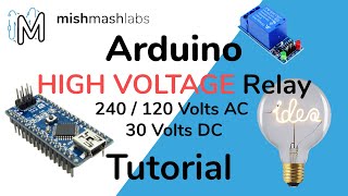 Arduino Controlled Relay Module  Home Automation  Tutorial [upl. by Bakki279]