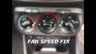 2015 Corsa E Fan Speed Fix [upl. by Yornoc]