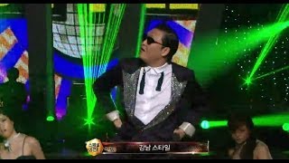 【TVPP】PSY  Gangnam Style 싸이  강남스타일  Special stage Dancing with the stars [upl. by Pfosi]