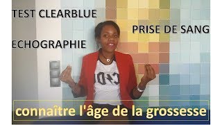 Comment dater la grossesse test prise de sang écho [upl. by Halian475]