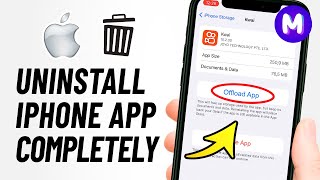 How to Uninstall App in iPhone  DELETE APPLICATIONS [upl. by Anawit177]