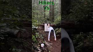 Hiker vs bikers bikersriver mtb bike viralvideo shorts [upl. by Naig]