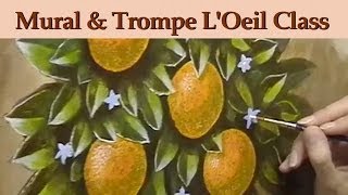 Murals amp Trompe Loeil  Orange Tree Class [upl. by Ringsmuth]