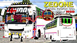 ZEDONE MOD  Kerala tourist bus mod  Grand release  free download new  ADKDGAMING [upl. by Jenkins53]