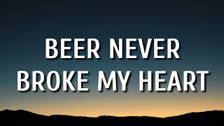 Luke Combs  Beer Never Broke My Heart Lyrics [upl. by Lemaceon]