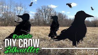 How to Make Realistic Crow Decoys DIY Guide for Effective Bird Hunting [upl. by Nivart]