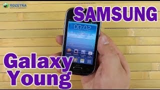 Распаковка Samsung Galaxy Young S6312 Deep Blue [upl. by Lucius818]