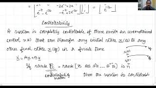 Lecture 31 Time response Controllability and Observability [upl. by Shah]