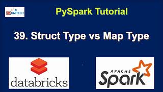 40 struck type vs map type in pyspark  what is the difference between struct type and map type [upl. by Arem146]