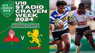 WP XV vs Golden Lions  A Craven Week Classic 2024 [upl. by Laurie]