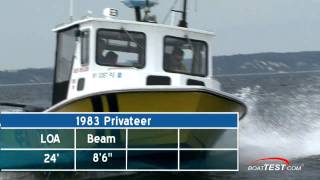 Sea Tow  Test of The First Sea Tow Boat  by BoatTestCom [upl. by Atinehc]