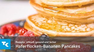 HaferflockenBananen Pancakes [upl. by Libbna]