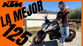 ESTA es LA MEJOR moto 125 2024  KTM DUKE 125 [upl. by Crawley]