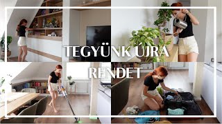 RENDRAKÓS  TAKARÍTÓS VLOG  Viszkok Fruzsi [upl. by Nylirrehs235]