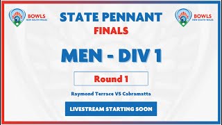 📺 LIVE  State Pennant Finals  Mens Div 1 Round 1 [upl. by Dorinda169]