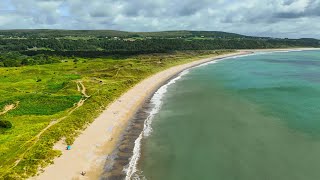 Oxwich Bay Swansea in 4k  Gower Beach  4k Beach in Wales [upl. by Warfore374]