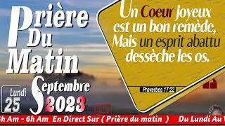 UN BON REMEDE  LUNDI 25 SEPTEMBRE 2023  PRIERE DU MATIN  FRERE BIGOT LUXONER [upl. by Ellerred]