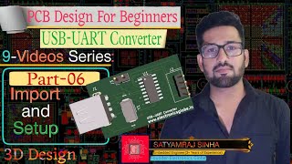 An Intro to KiCad 7  Part 6 How to Add 3DModel of Components in KiCad pcb pcbuild electronics [upl. by Kemp64]