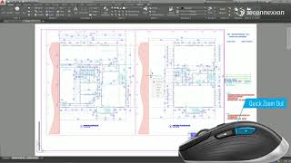 3Dconnexion CadMouse  QuickZoom on a drawing [upl. by Namialus508]