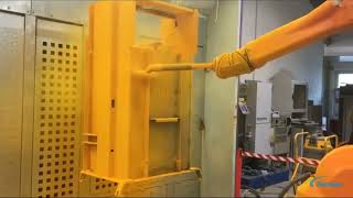 Powder Coating Plant with Nordson Robotic Application [upl. by Orly949]