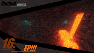 Minecraft JE ITA 21 DI ANSCIENT DEBRIS E RIP PICCONE16EP [upl. by Yessydo]