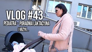 PEDIATRA PORADNIA LAKTACYJNA I KRZYK • VLOG 43 [upl. by Annaej558]