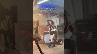 Chrissy Costanza shows how music videos are filmed [upl. by Ahsii]