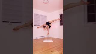 🚦 Anna McNulty does Contortion on Canes 🚦 TikTok [upl. by Atinnek]