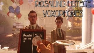 Bioshock Infinite All Voxophones  Audio Logs  Rosalind Lutece SPOILERS [upl. by Staffan719]