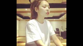 KARDs Somin Singing Ariana Grandes Almost is Never Enoughquot [upl. by Eiro96]