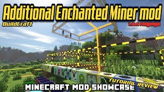 Minecraft 1192  Additional Enchanted Miner mod Buildcraft [upl. by Ashli508]