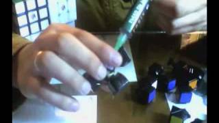 Tutorial como lubricar el cubo de rubik Dayan Guhong LUBIX [upl. by Asylem]